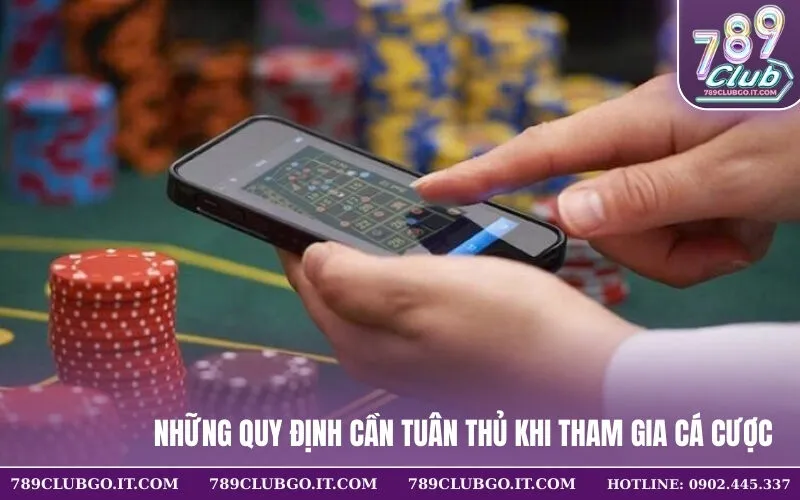 Những quy định cần tuân thủ khi tham gia cá cược