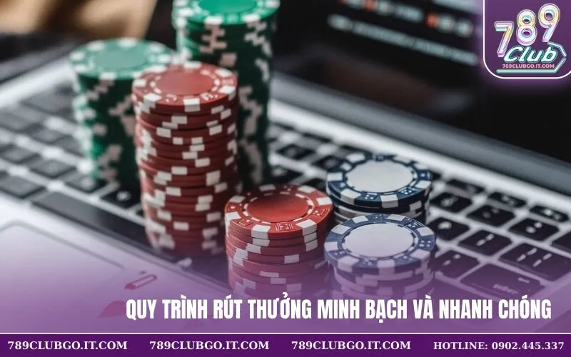 Quy trình rút thưởng minh bạch và nhanh chóng